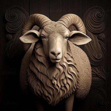 3D модель Овца (STL)